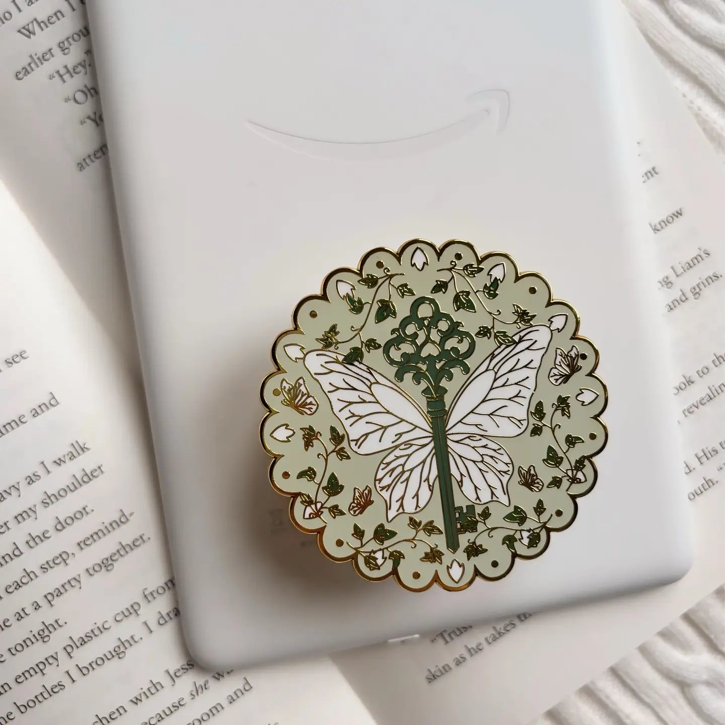 Fairy Garden E-Reader Grip