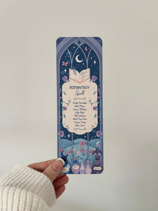 Romantasy Spell Bookmark