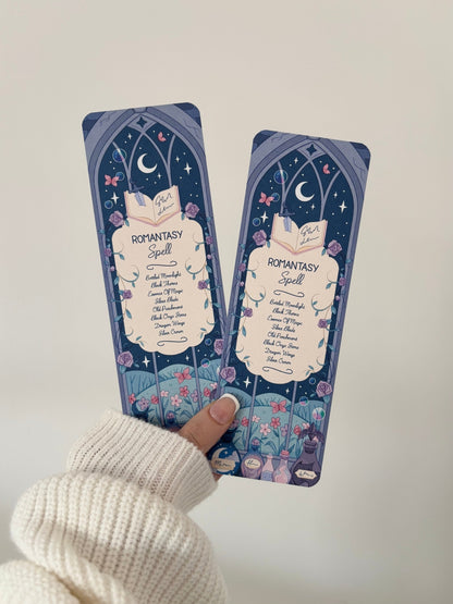 Romantasy Spell Bookmark