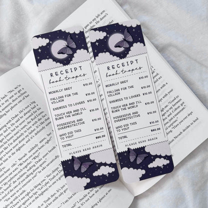 Dark Book Tropes Bookmark