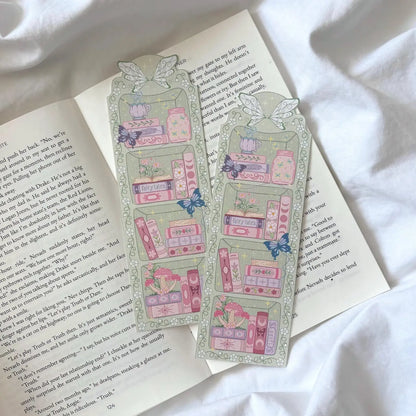Flower Fairy Bookshelf Bookmark