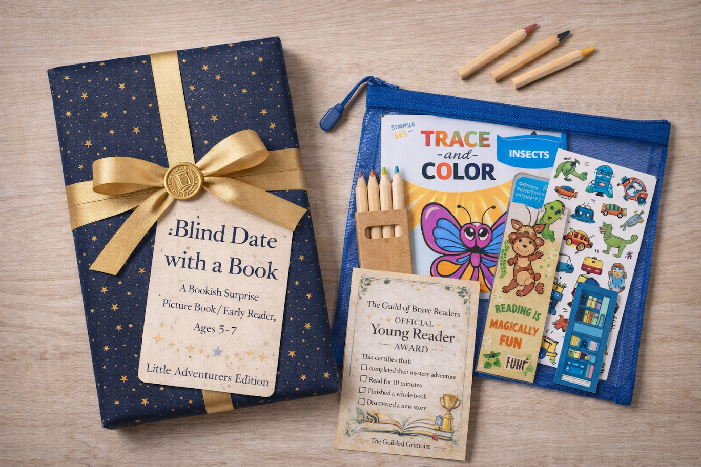 Blind Date With A Book - Little Adventurers Edition –  (Ages 5–7)