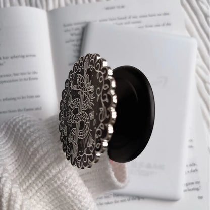 Silver Serpent E-Reader Grip
