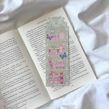 Flower Fairy Bookshelf Bookmark