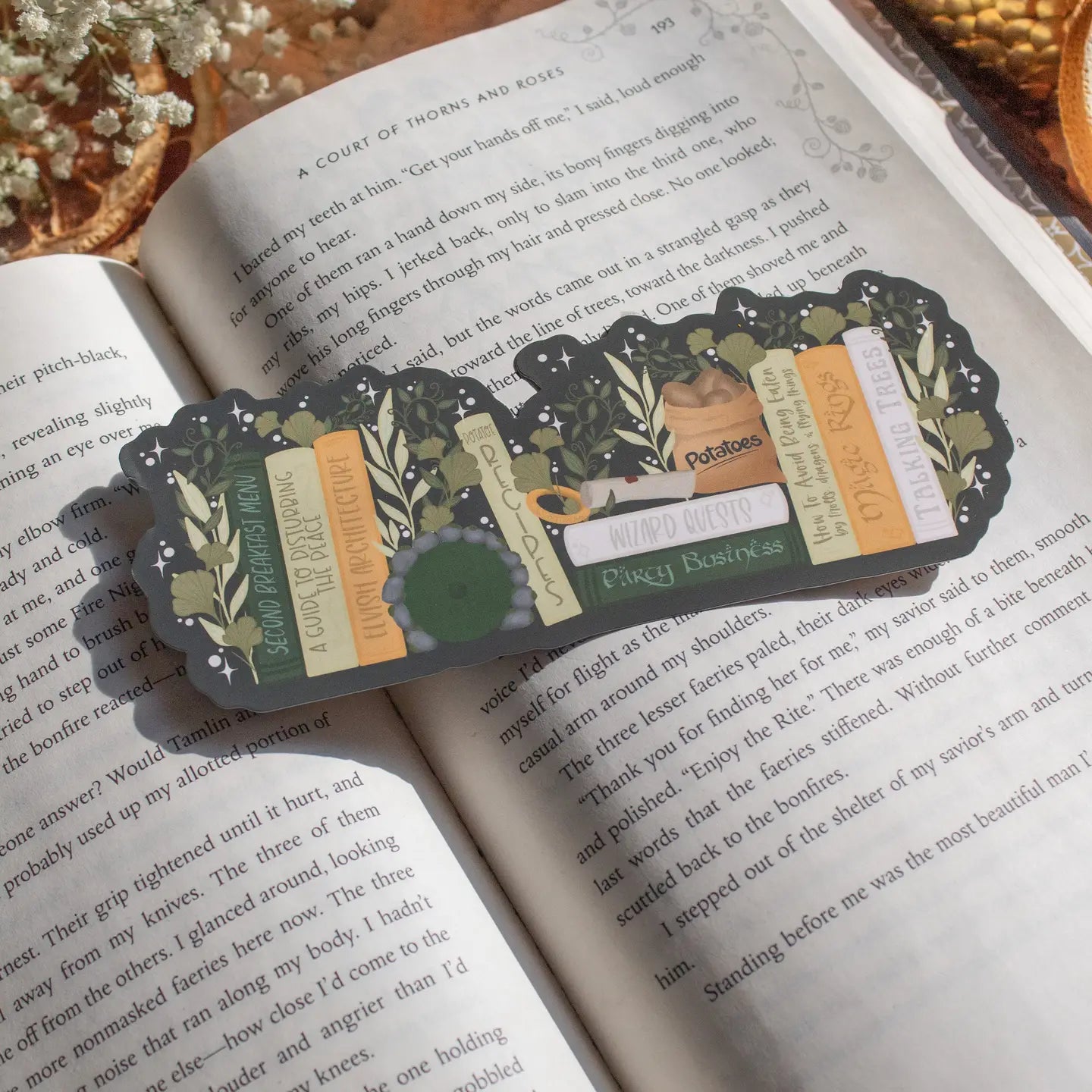 The Shire Bookshelf Bookmark