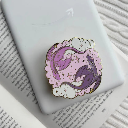 Pink Dragon E-Reader Kindle Grip