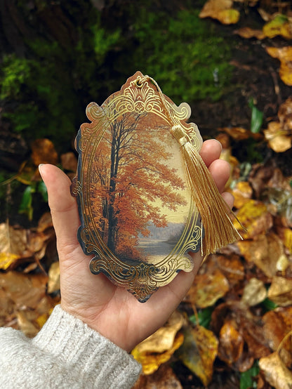 Autumn Reverie Foil Bookmark | Bookish Romantasy