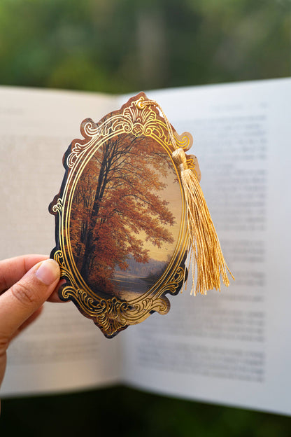 Autumn Reverie Foil Bookmark | Bookish Romantasy