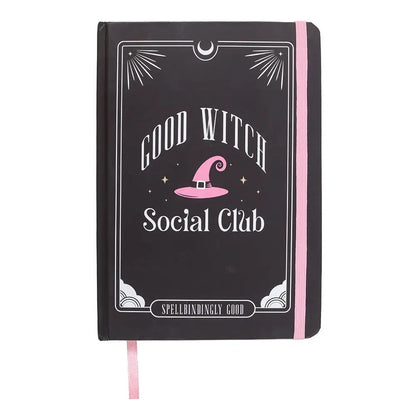 Pink Good Witch Social Club A5 Paper Notebook