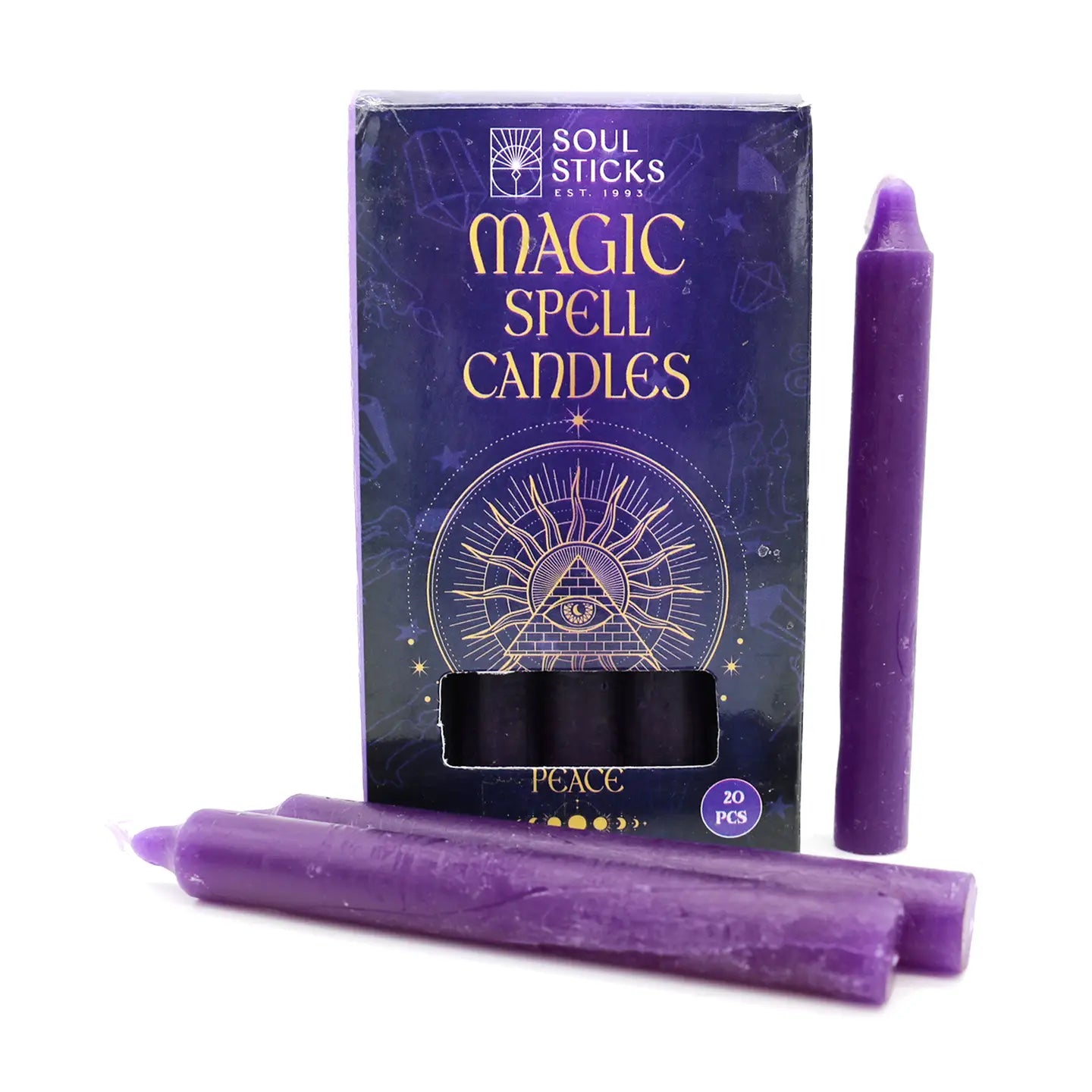 Magic Spell Candles - Peace 20pcs