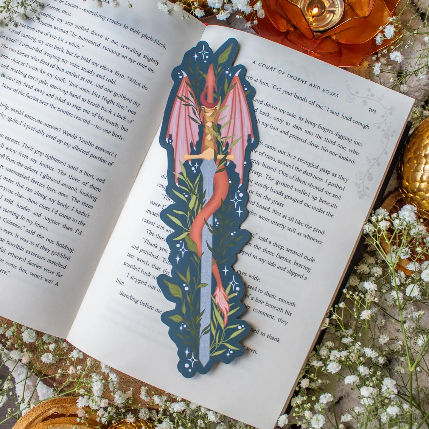Dragon Sword Fantasy Bookmark
