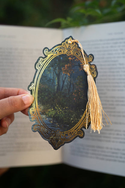The Shadowed Grove Foil Bookmark | Bookish Romantasy