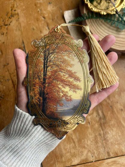 Autumn Reverie Foil Bookmark | Bookish Romantasy