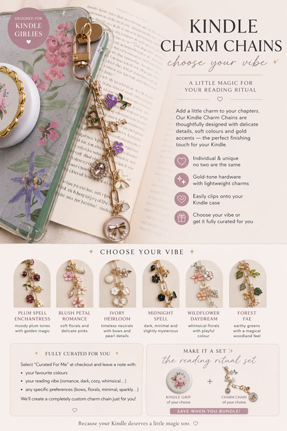 Kindle Charm Chains — Choose Your Vibe ✨