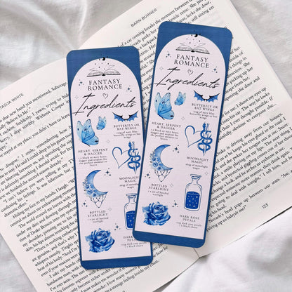 Fantasy Romance Ingredients Bookmark