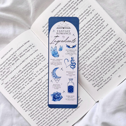 Fantasy Romance Ingredients Bookmark