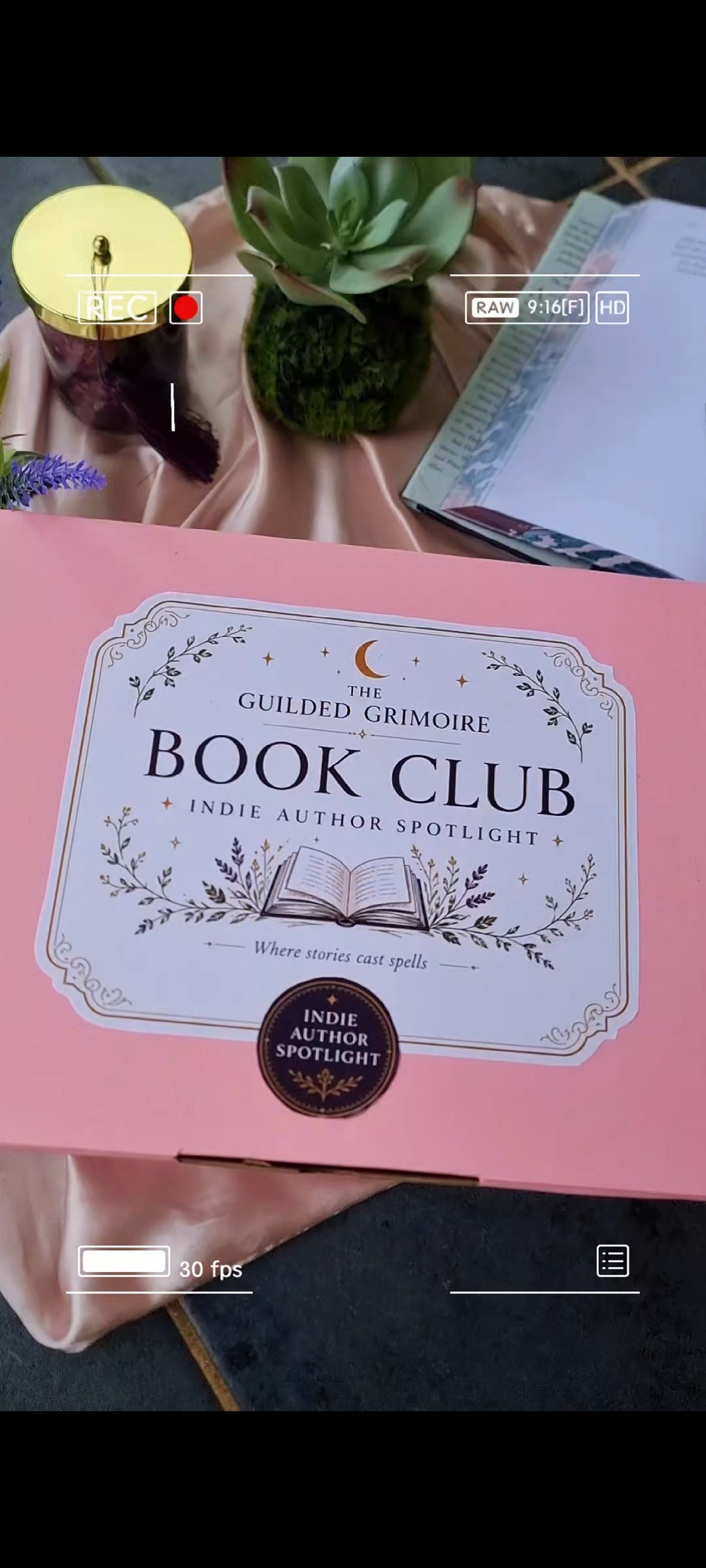 The Guilded Grimoire June Feature Box – Brew & Bloom Edition - One off Purchase, no subscription ✨️