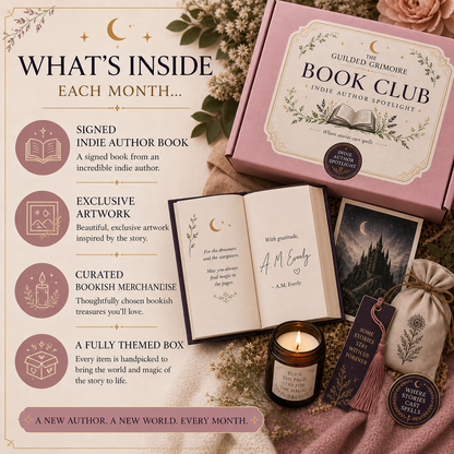 The Guilded Grimoire Book Club | Monthly Indie Author Spotlight